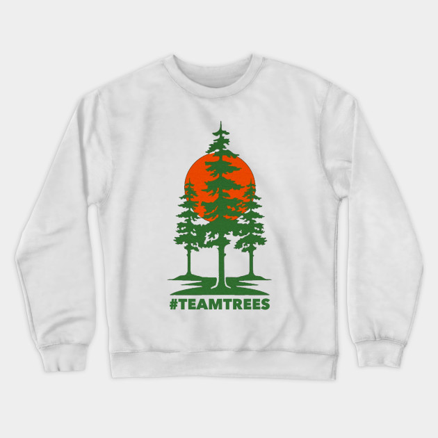 Mr Beast Sweatshirts - Team Trees Logo Sweatshirt TP0712 | Mr Beast Shop