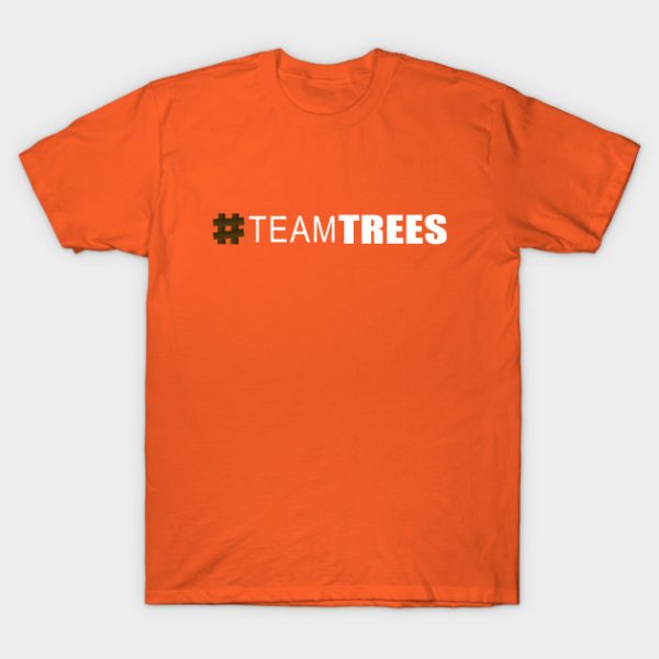 Hashtag Team Trees White