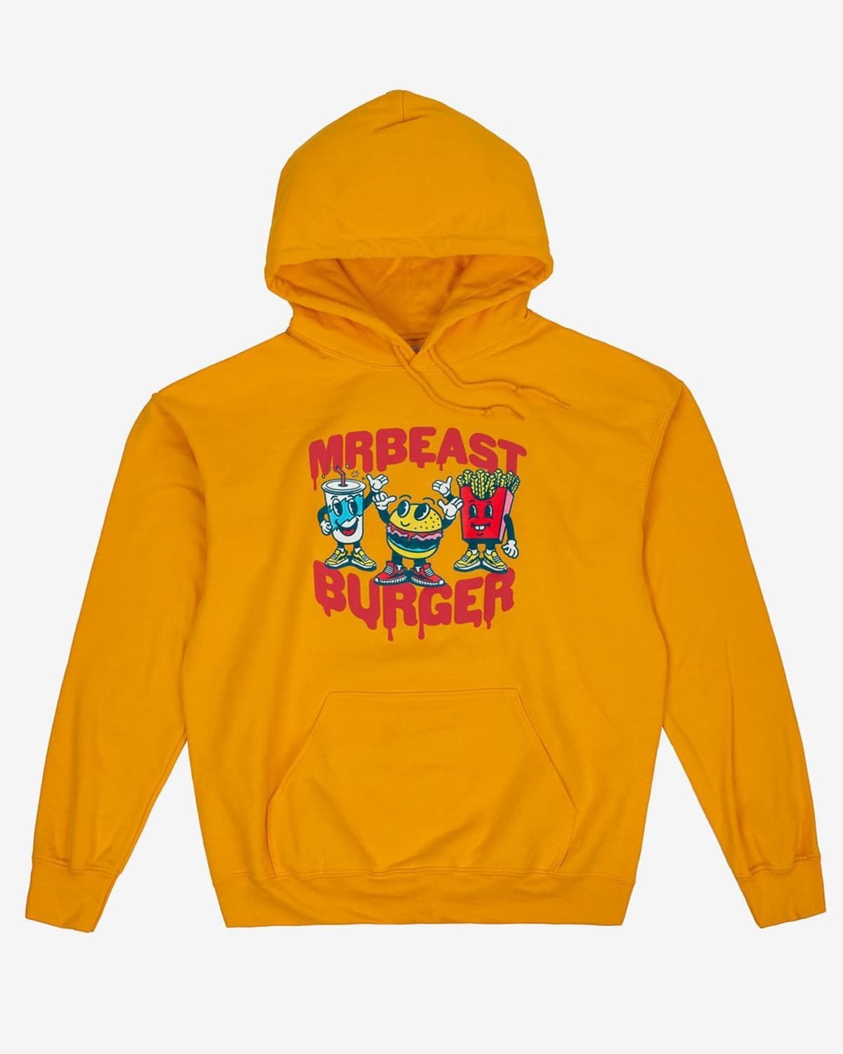 Mr Beast Hoodies Mr Beast Burger Squad Pullover Hoodie Mr Beast Shop
