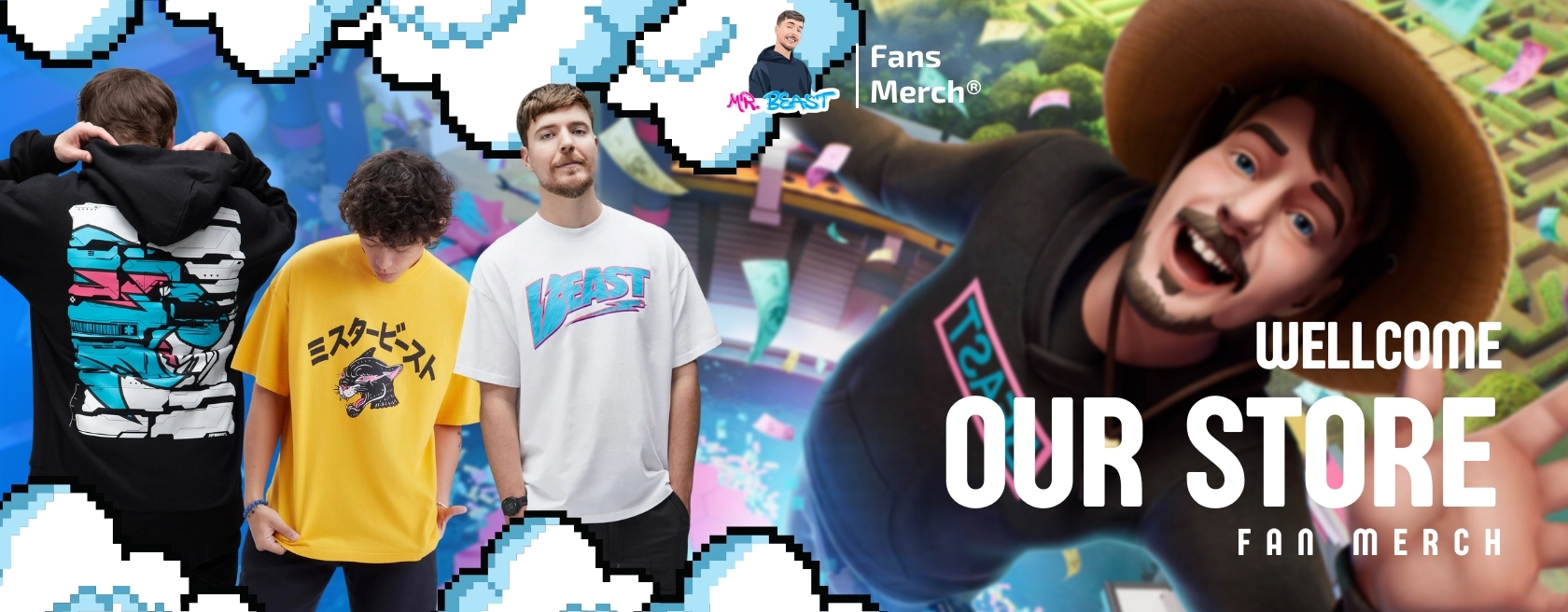 Banner Page 1 - Mr Beast Shop